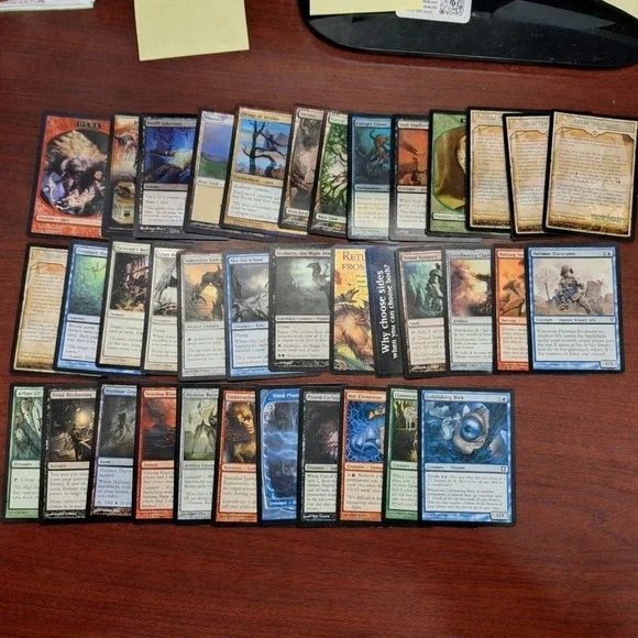 "Magic The Gathering 163 Card Lot – Commons/Uncommons/Rares – Great Condition" - Picture 9 of 9